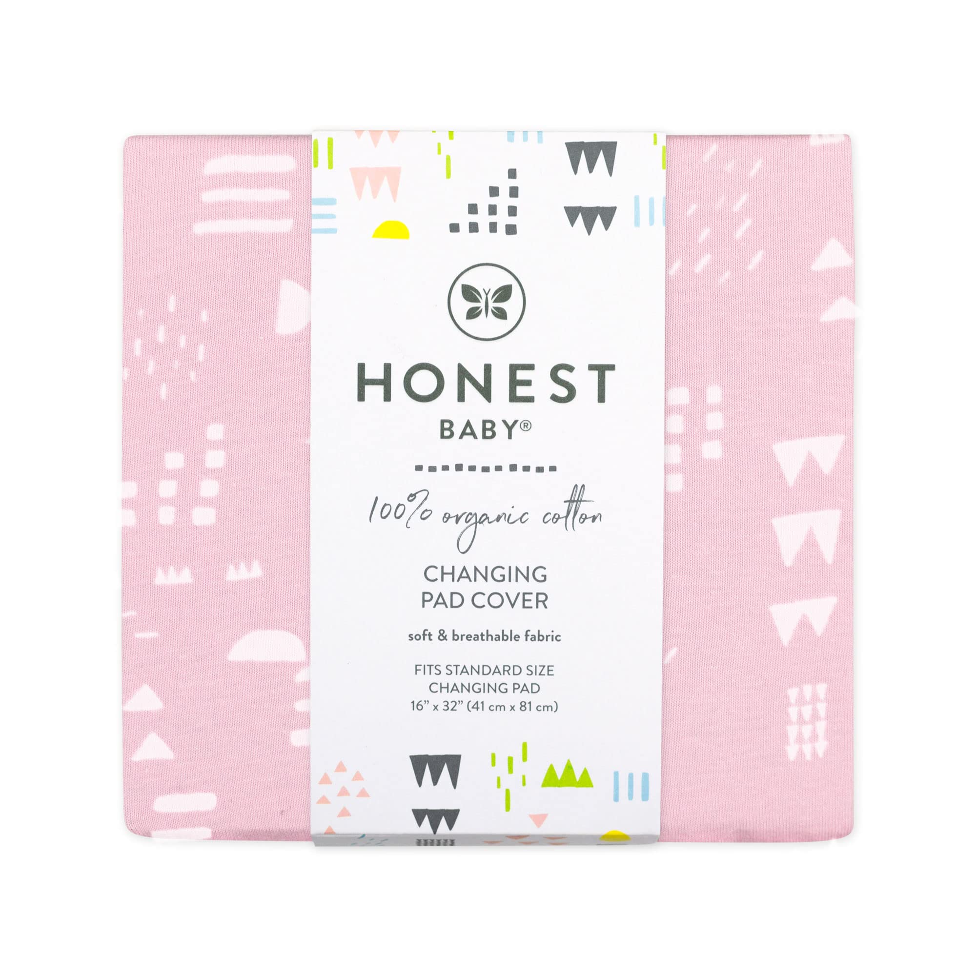 The Honest Company Organic Cotton Changing Pad Cover Mamelucos para bebés y niños pequeños Unisex bebé