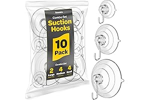 SEWANTA All-Purpose Suction Cup Hooks: The Ultimate Window-Hanging Solution