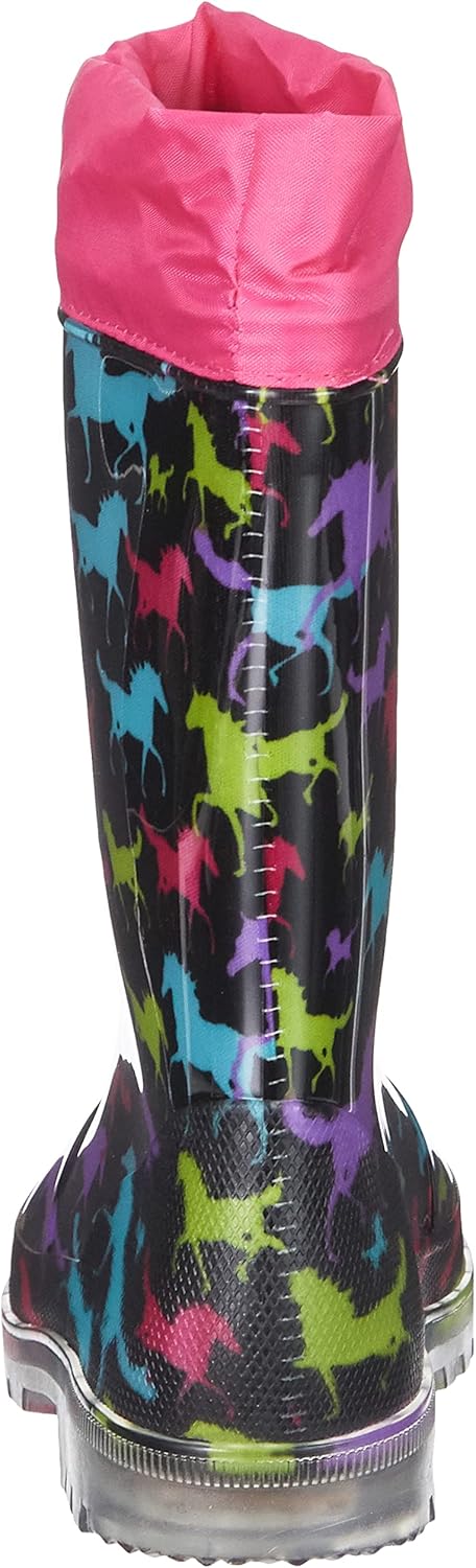 Beck Girl's Rain Boots Boat, Multicolor