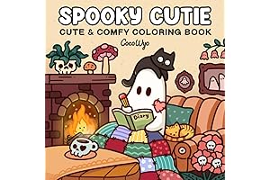 Spooky Cutie: Super Fun Coloring Books for Adults and Teens