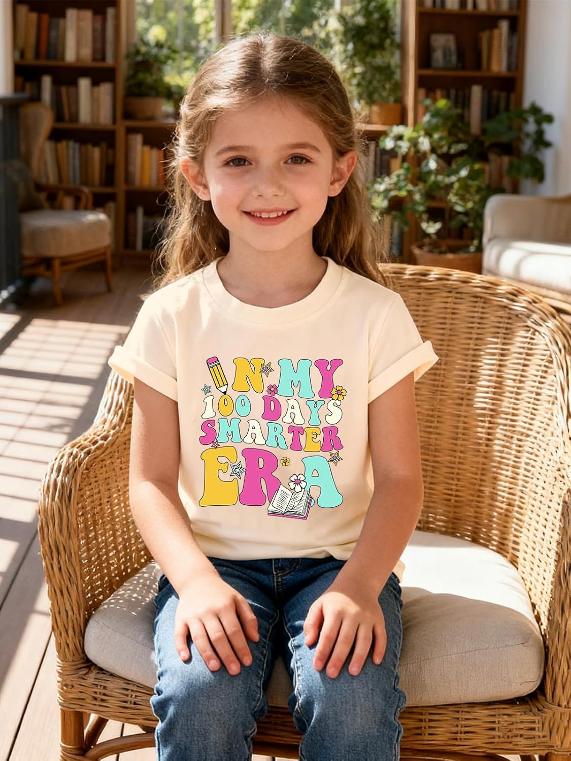 100 Days of School Shirt for Toddler School T Shirt Kids Happy 100th Day Tshirt Boys Girls Gift Tees Tops - Image 2