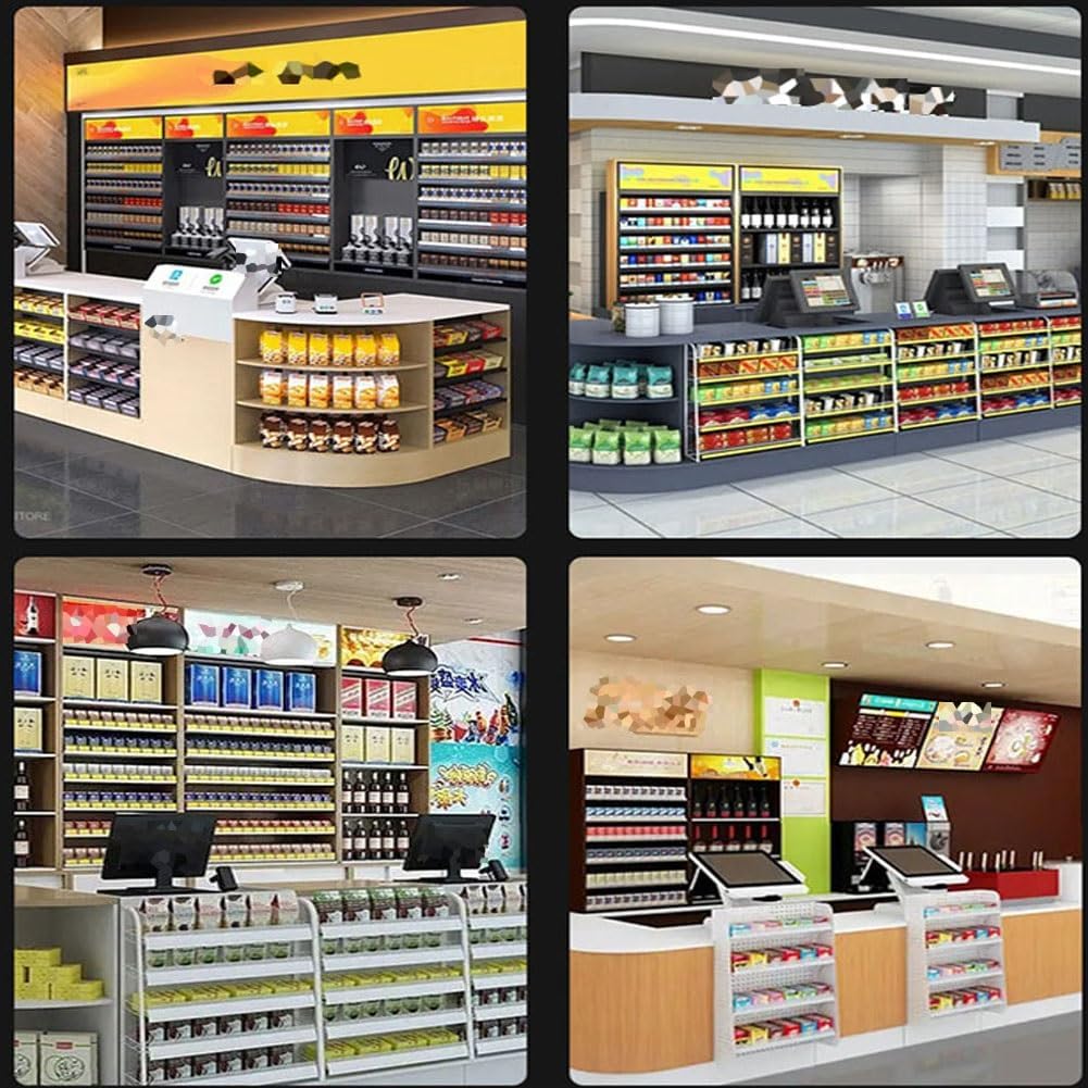 WIGING Cigarette Display Holder, Supermarkets Cigarette Display Rack, Acrylic Display Cabinet for Convenience, Stores Shops, Supermarkets Retails (Color : Clear, Size : 29.5x20.9x30.8cm)