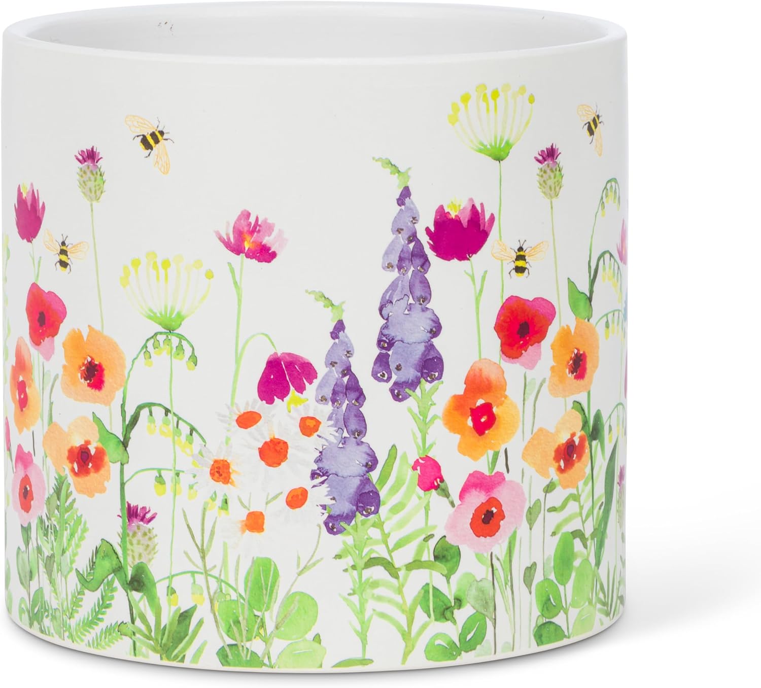 Abbott Collection Large Bee Garden Planter-6.5" D