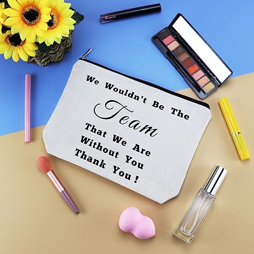 Miniatura 3 de Bolsas de maquillaje de regalo para mujeres líderes, Blanco apagado, S