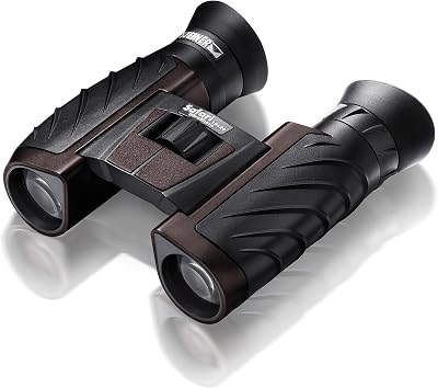 STEINER Prismáticos Safari UltraSharp 10x26 - Óptica de Calidad Alemana, Zoom 10x, Compacto, Ligero, Ideal para Viajes, Senderismo, Deportes y observación de la Naturaleza