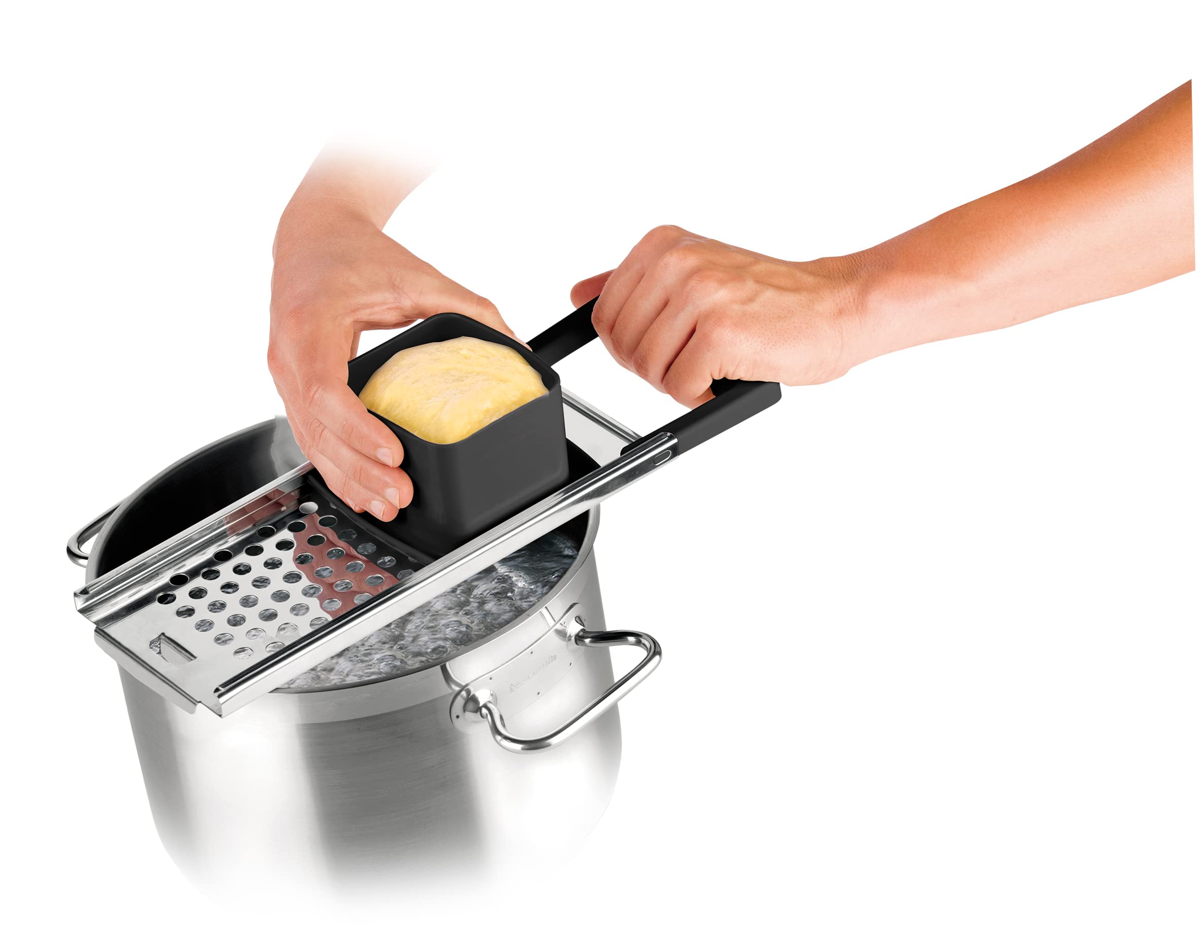 Tescoma 428690 GrandChef Shape Dumplings, Stainless Steel, Silver/Black, 1 Piece