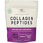 Live Conscious Collagen Peptides Powder - Naturally-Sourced Hydrolyzed Collagen Powder - Hair, Skin, Nail, and Joint Support - Type I & III Grass-Fed Collagen Supplements for Women and Men - 16oz