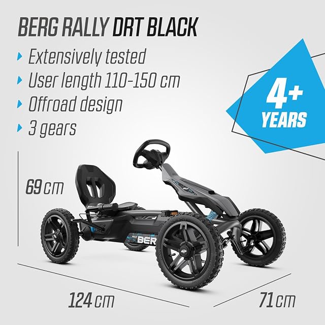 Foto 3 de 8 de BERG Kart a Pedales Rally DRT 3 Gears