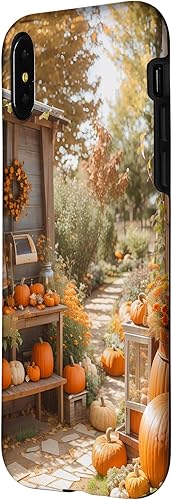 Miniatura 8 de Funda para iPhone 11 Pro Max Cozy Autumn Pumpkin Garden Fall Sunny Afternoon Scene
