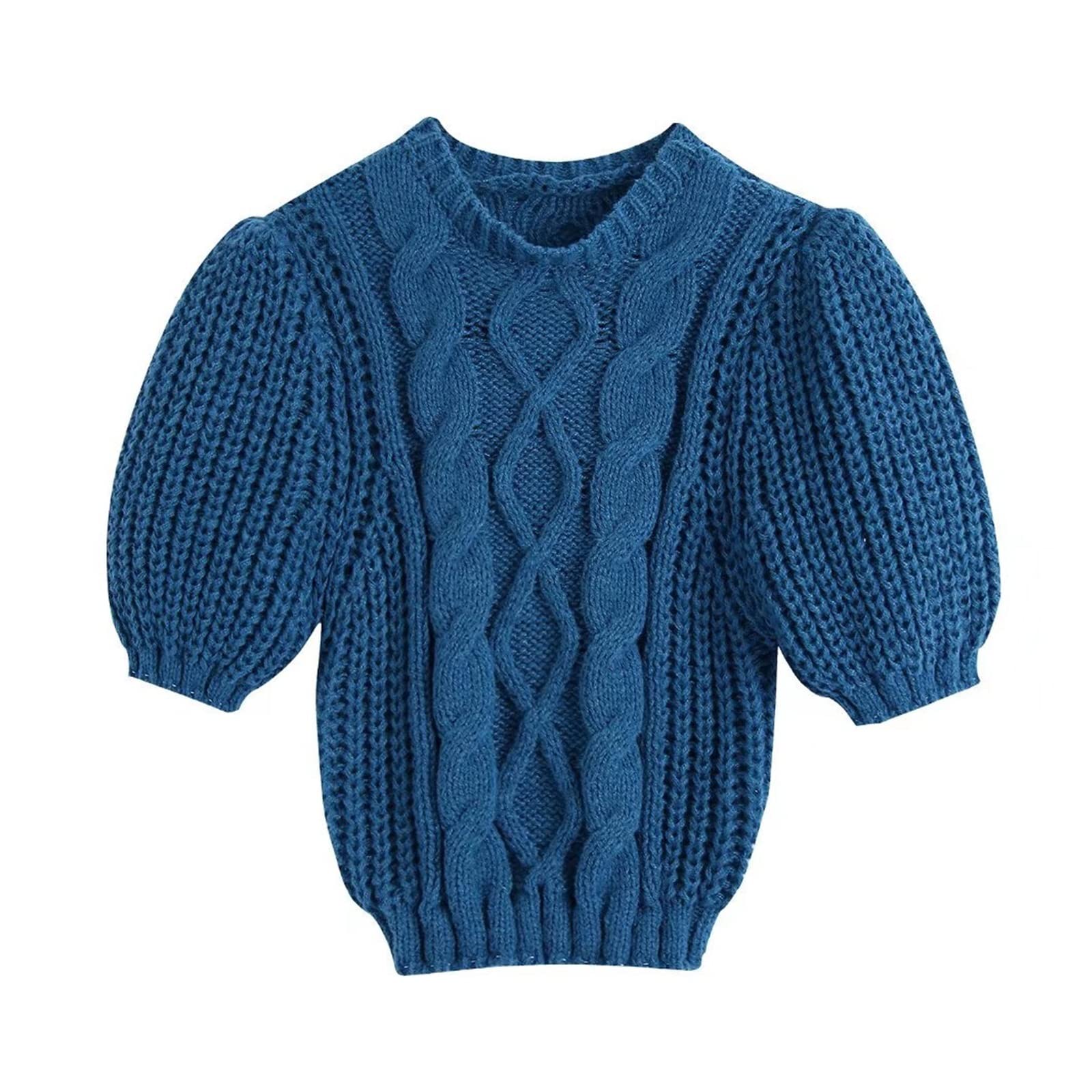 Pull Court Torsadé Femme - Rose