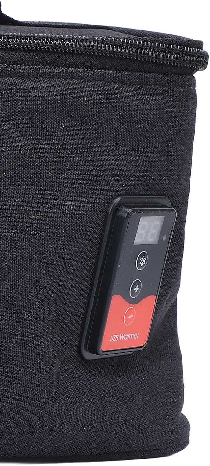 USB Portable Insulation Bag Baby Bottle Warmer Bag for Car Outdoor Use