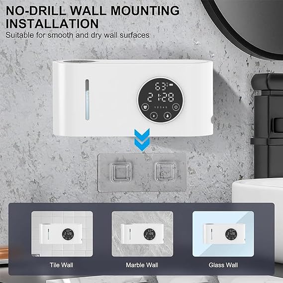 Automatic Liquid Soap Dispenser, Touchless Auto Hand Soap Dispenser with 500ML Large Capacity Water Tank and 3-5cm Infrared Sensing Area, 5 Levels Of Foam Output for Kitchen Hygiene