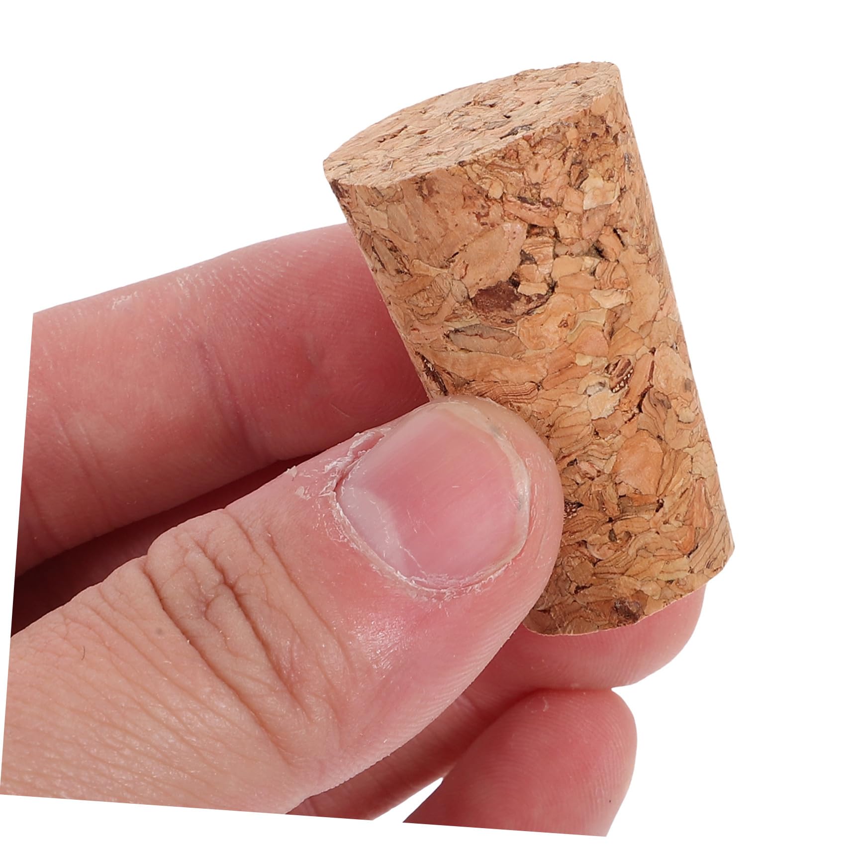 iplusmile Tappi per Bottiglie di Vino in Sughero 100 Pezzi, Khaki
