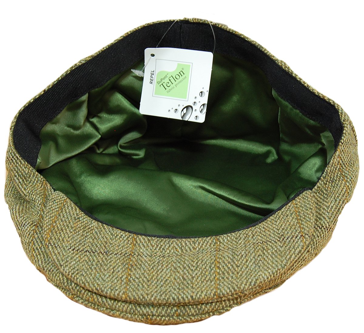 New Childrens Jungen / Mädchen Derby Tweed Flat Cap Teflon Coat ummantelt Hat Größen: 50-54cm