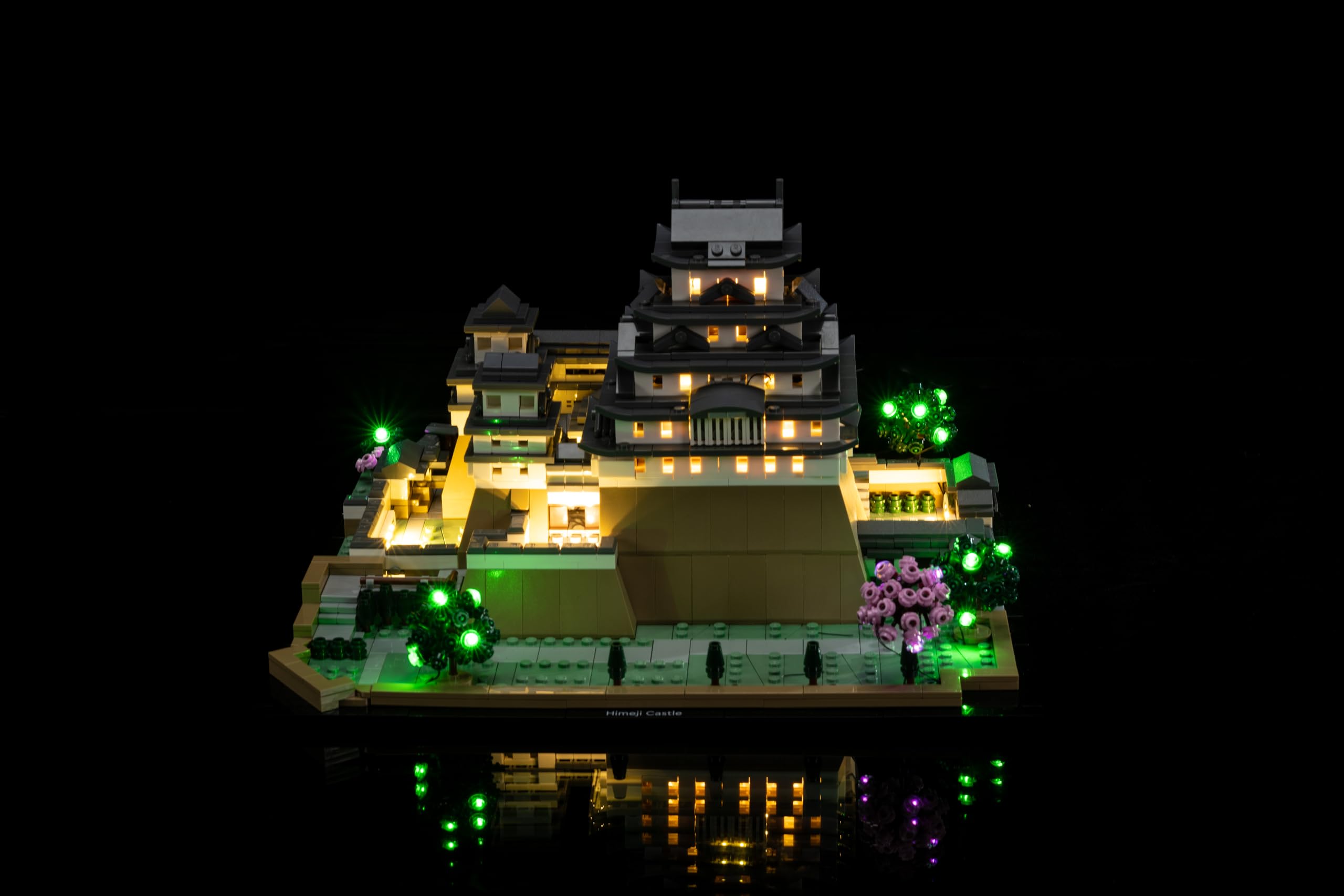 Brick Loot LED Lighting Kit for Himeji Castle 21060 – USB Powered, Easy Installation, Custom Display Lighting Upgrade for Architecture Fans (Model Not Included)