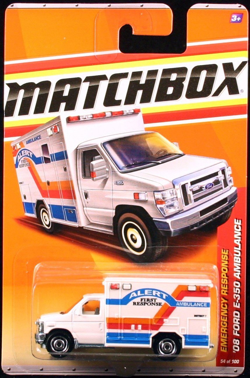 Matchbox2011 EMERGENCY RESPONSE WHITE ALERT FIRST RESPONSE