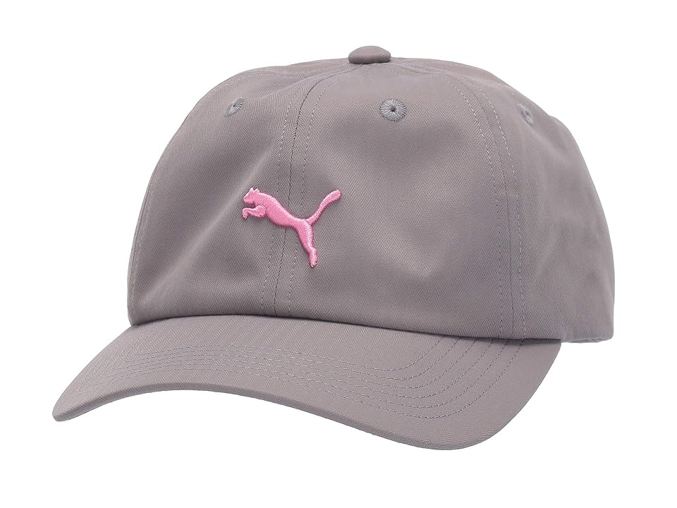 

PUMA Evercat Yates Adjustable Cap (Grey/Pink) Caps, Gray