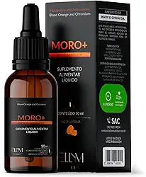 Moro+ Sublingual em Gotas 30mL ELLYM NUTRITION Sabor Laranja com Extrato Picolinato Cromo Efeito Rápido