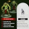 Skinny Minis Miniaturas de Ogros y Trolls, 8 Miniaturas Planas Grandes, Miniaturas de Monstruos para Juegos de Mesa RPG, Compatibles con DND, Miniaturas 2D para TTRPG 7
