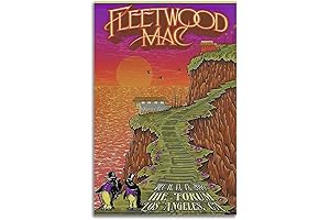 Fleetwood Mac Band Poster: Enhance Your Home with Retro Rock Vibes