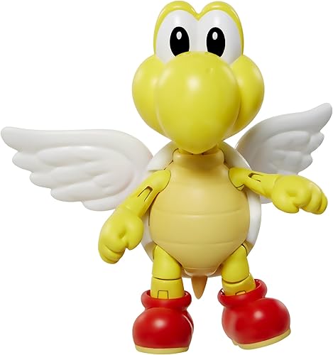 Figura de acción de Super Mario World of Nintendo para Troopa de 4 pulgadas