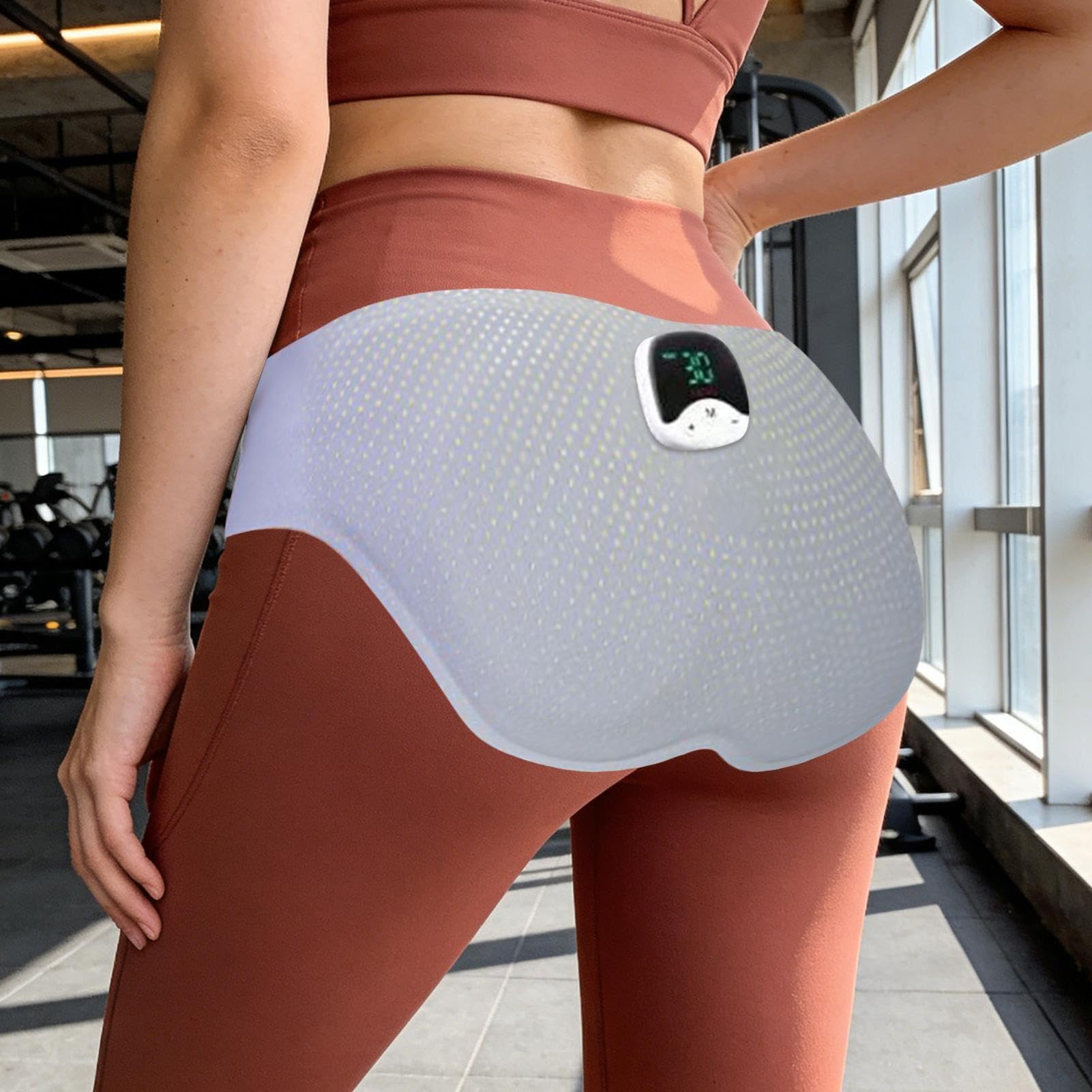 Entrenador de Glúteos Cinturón de Entrenamiento con 10 Modos