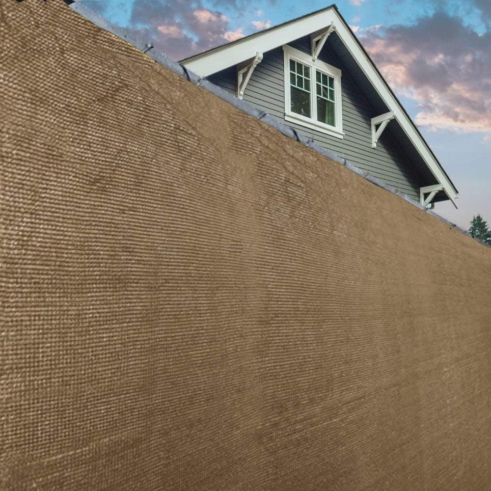 Sun Shade Fabric Roll Outdoor Sun Shade/Privacy Cover for Pergola Farm Backyard Garden Patio Deck Greenhouse (BEIGE) (2mtr x 28mtr)