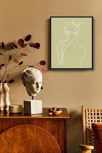 Miniatura 8 de Impresiones artísticas de Matisse verde salvia, pósteres estéticos de exhibición de arte de pared de Matisse, decoración de pared de galería, arte