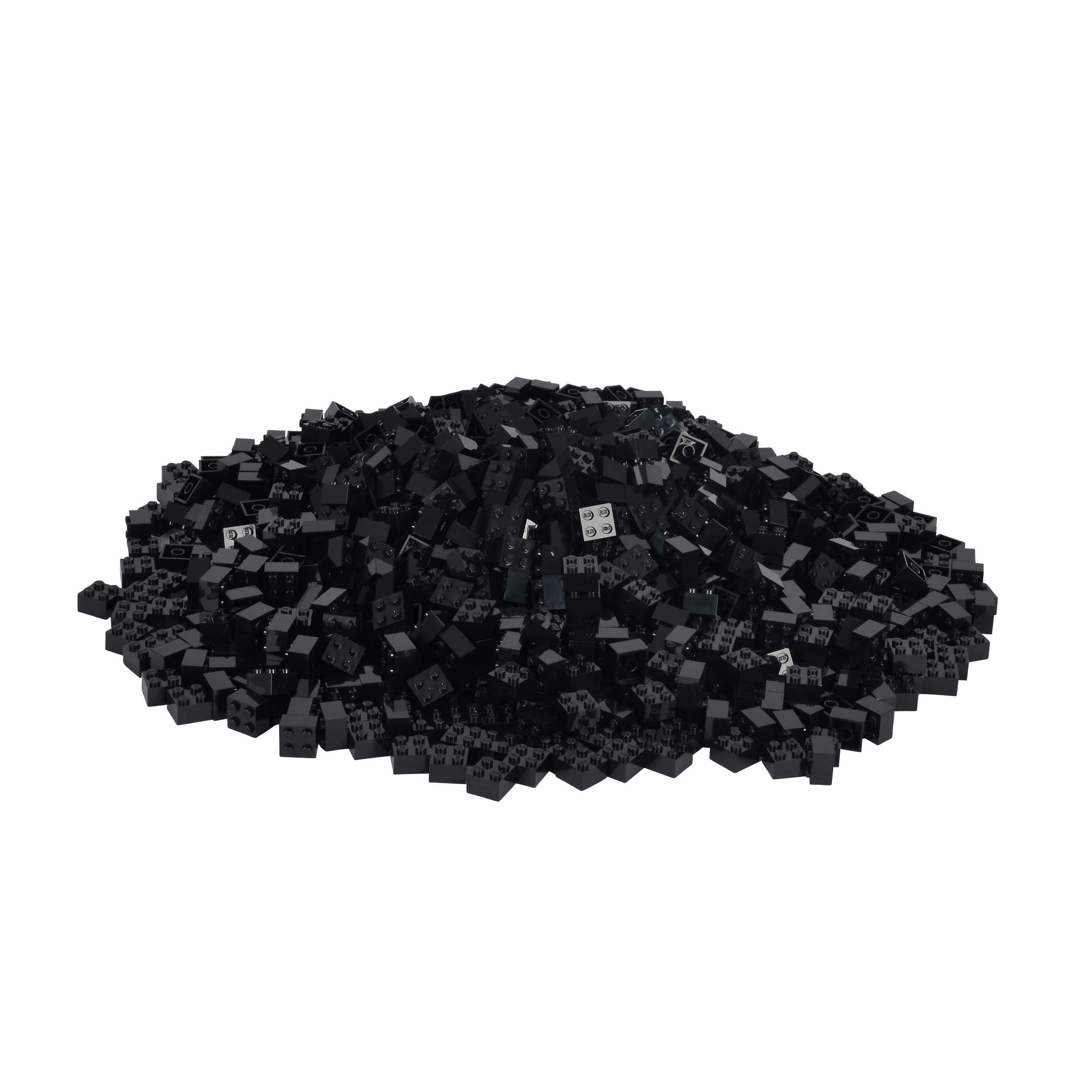 Simba 104114120 "Blox 4-Stud Black Building Blocks Set (1000-Piece) โ image 1