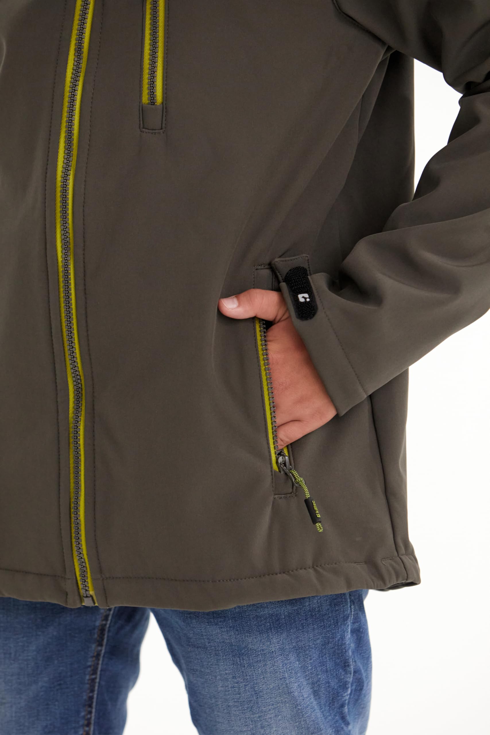 Killtec Boys Softshell Jacke Veste softshell/veste de plein air avec capuche Garçon