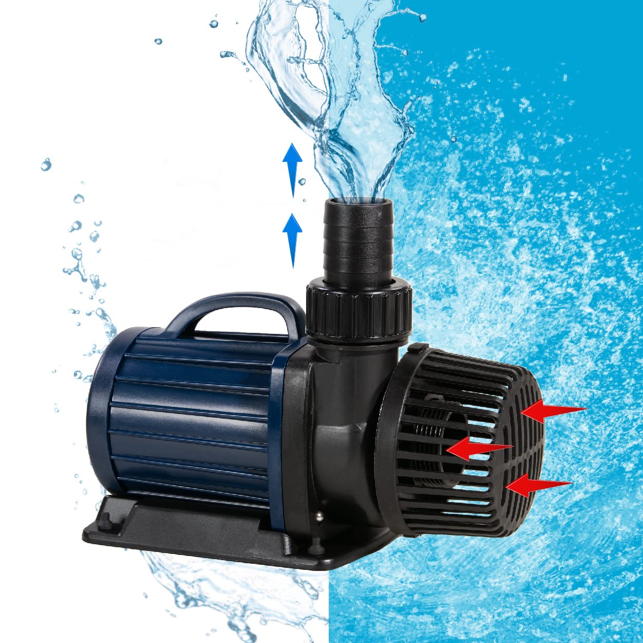 Pompe à Filtre Aqua Forte dm-3500, Bleu