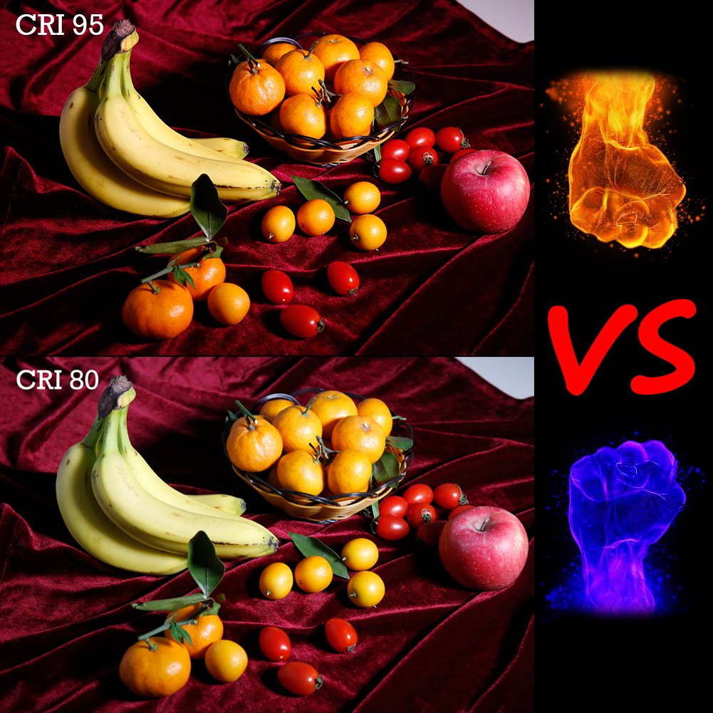 Luce video a LED RGB con batteria integrata, mini luce video dimmerabile 5