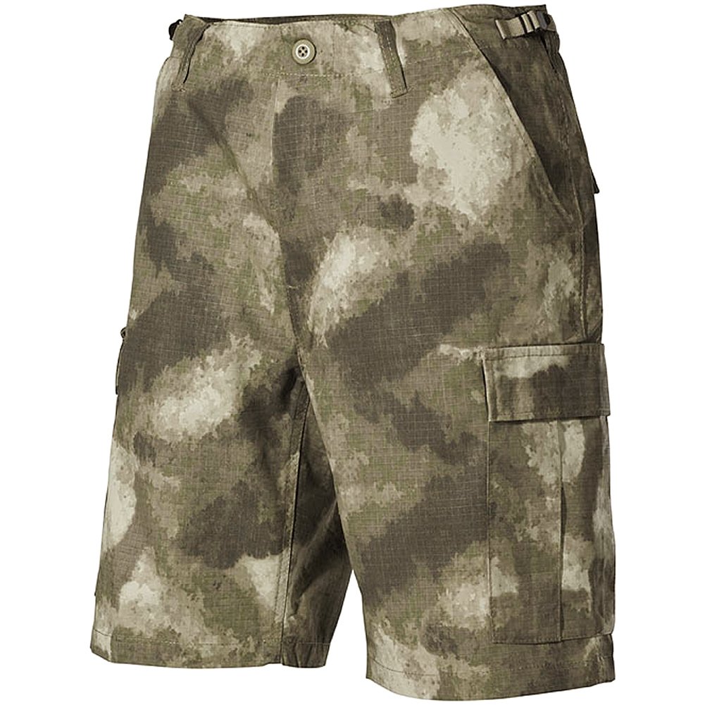 MFH Men's US BDU Bermuda Shorts Ripstop HDT Camo AU Size XXL