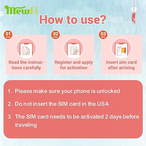 Miniatura 2 de Tarjeta SIM de Japón 7 días 3 GB, requiere activación, red de alta velocidad 4G 3 en 1 solo datos tarjeta SIM para teléfono desbloqueado