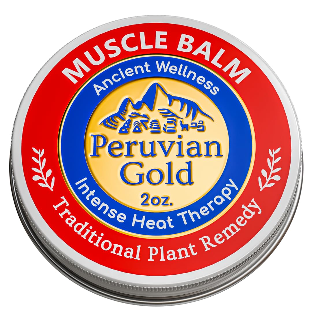 Amazon.com: Sore Muscle Balm - Peruvian Gold Intense Heat Therapy