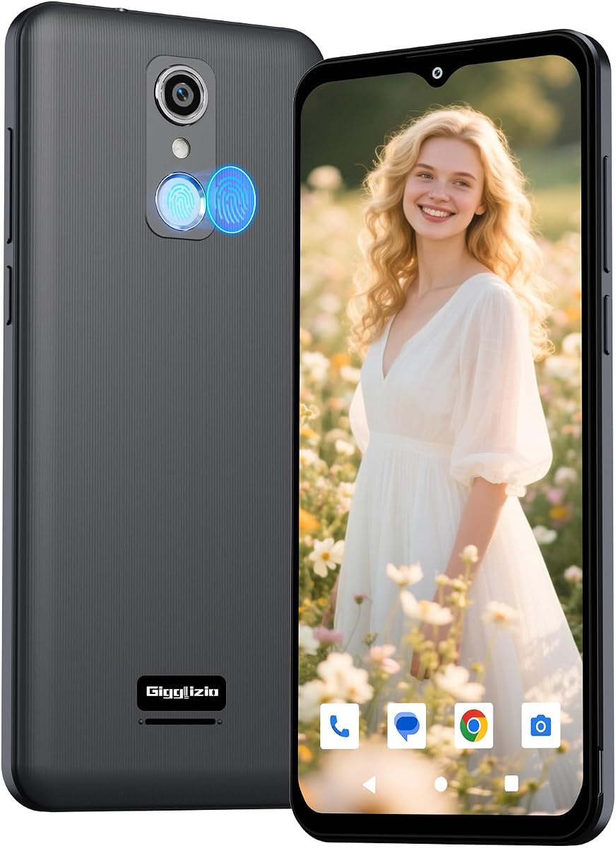 4G Cell Phone Unlocked, 2025 Unlocked 4G Smartphone, 6.56" HD+ Display, 3GB RAM 32GB ROM, 4000mAh Battery, IP52 Rating, eSIM Support, Compatible with AT&T, T-Mobile, Verizon