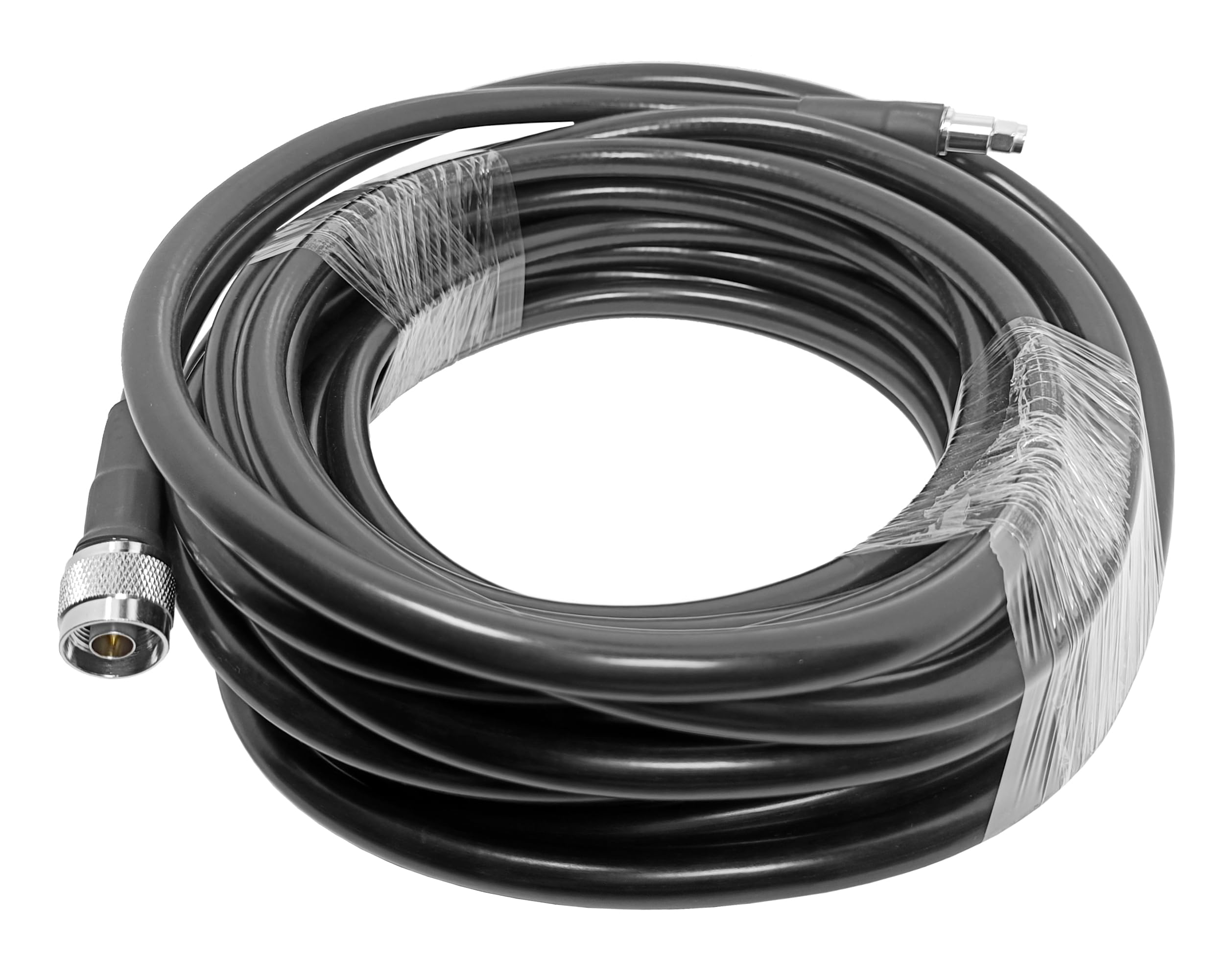 Câble d'extension coaxial LMR400 N mâle vers RP mâle – 1 cavalier à faible perte for boosters WiFi, antennes et équipements radio(50ft)