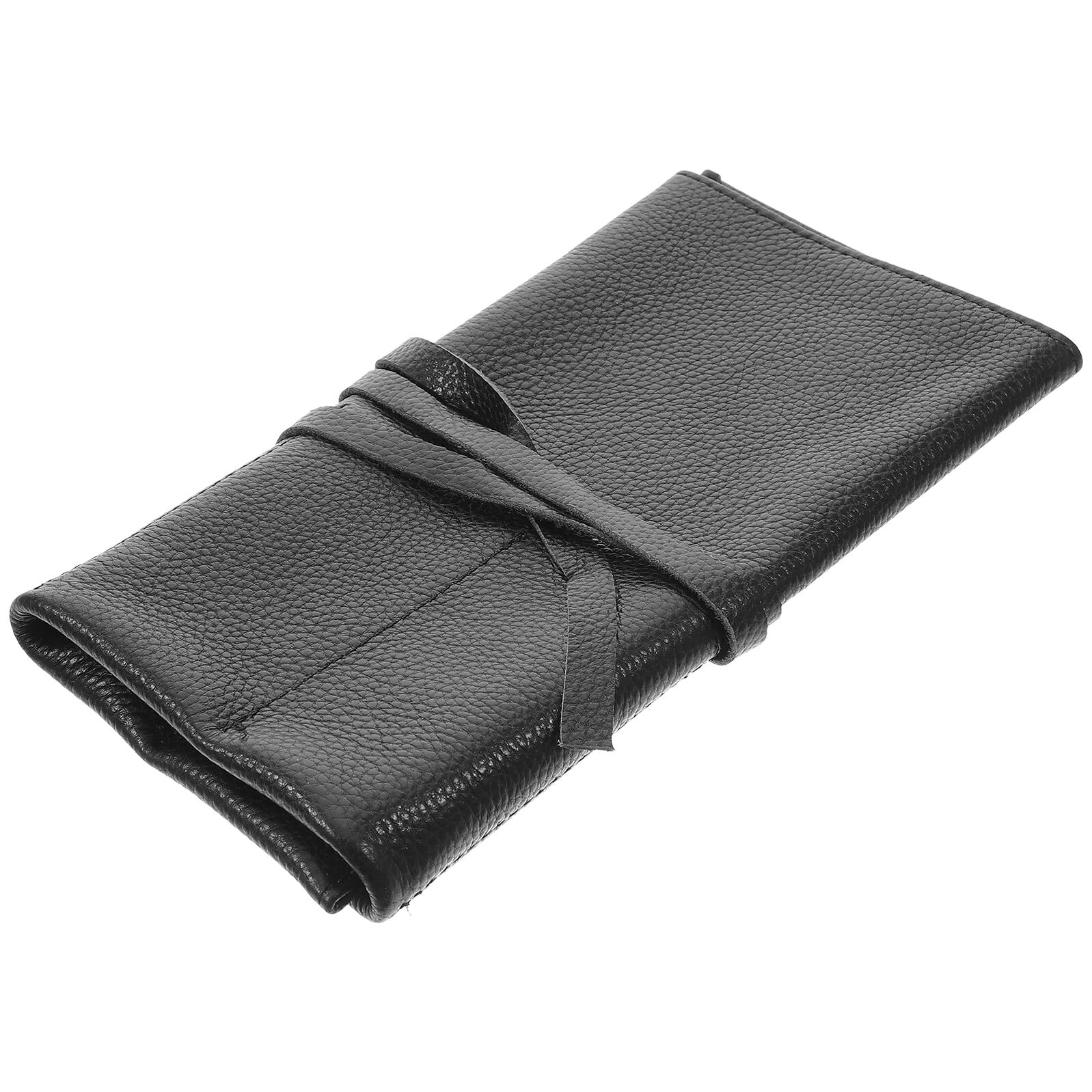 Bolsa de Cuero Organizador Compacto para Guardar Relojes Diseño de Cremallera Portátil y Elegante para Viaje y Almacenamiento de Relojes para Entusiastas