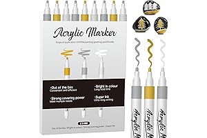 Art Projects, Drawing Crafts Ideas with magicfly Acrylic Paint Markers