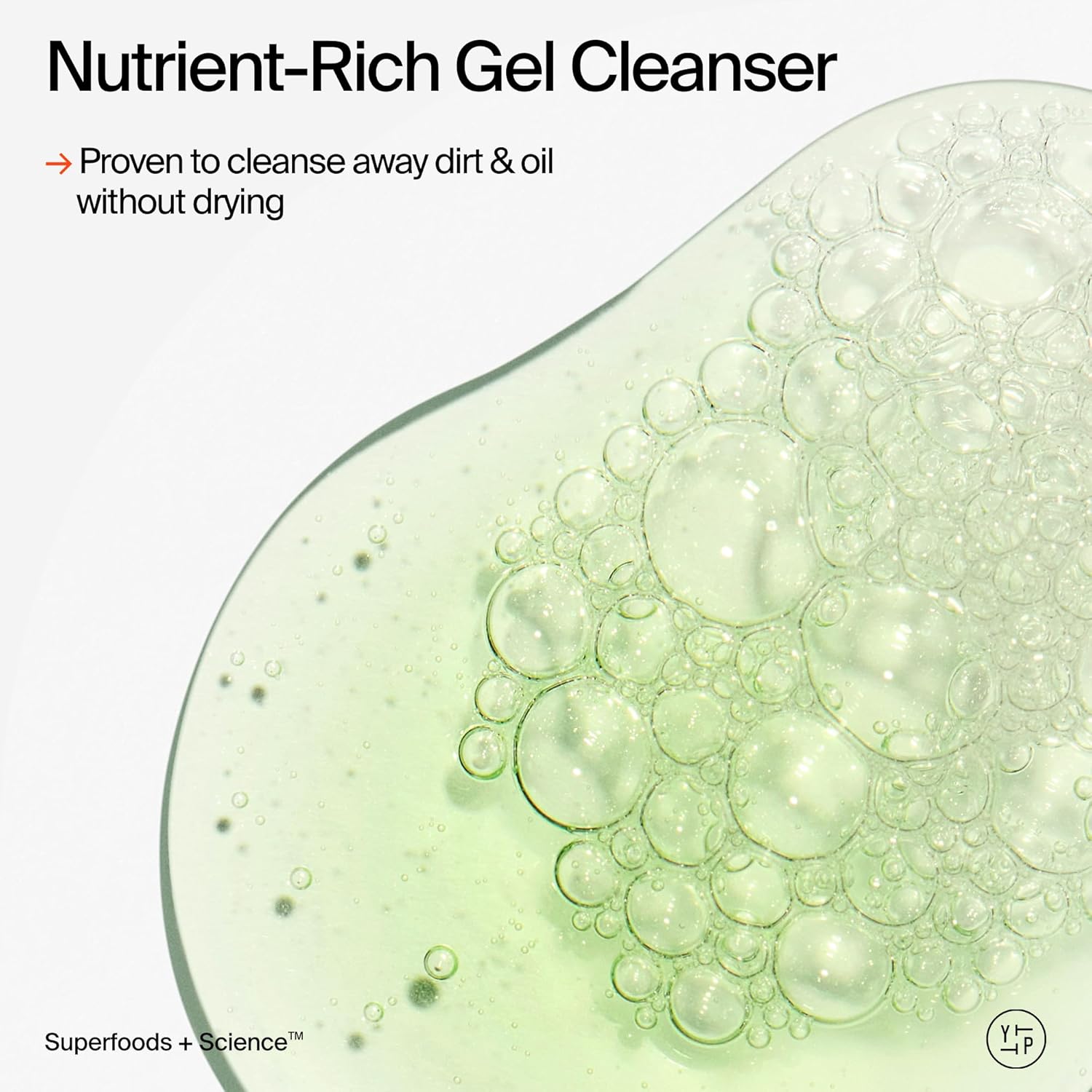 Youth To The People Superfood Facial Cleanser - Kale + Green Tea Daily Face Wash, Gentle Makeup Remover, with Soothing Antioxidants for Glowing Skin, pH Balance, Clean Pores, Sulfate-free, Refillable - Image 4