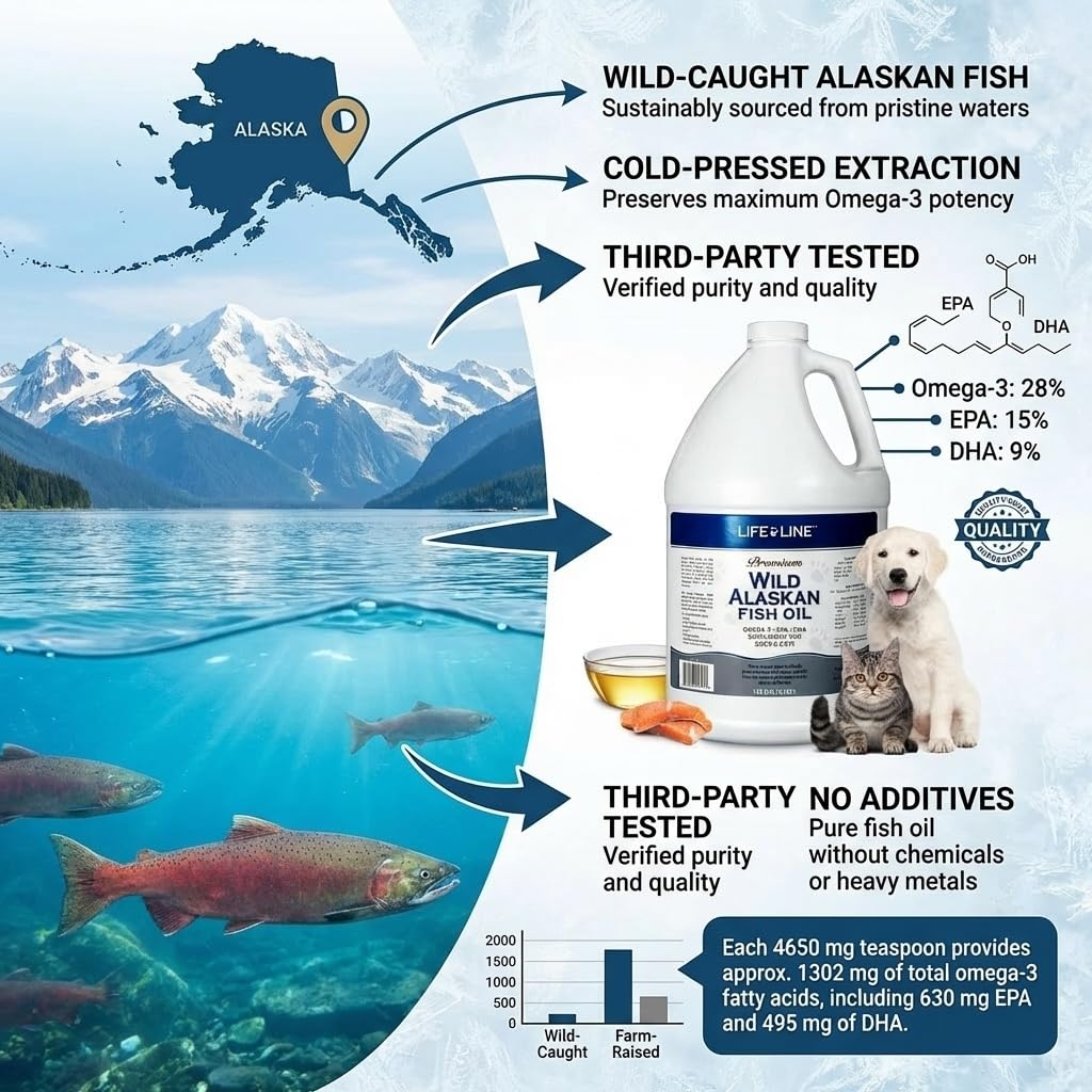 Lifeline Wild Alaskan - Aceite de Pescado (38 ml)