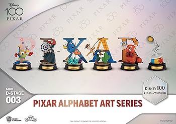 Beast Kingdom MDS-003 Disney 100 Years Pixar Alphabet Art Series Beast Kingdom MDS-003 Disney 100 Years Pixar Alphabet Art Series