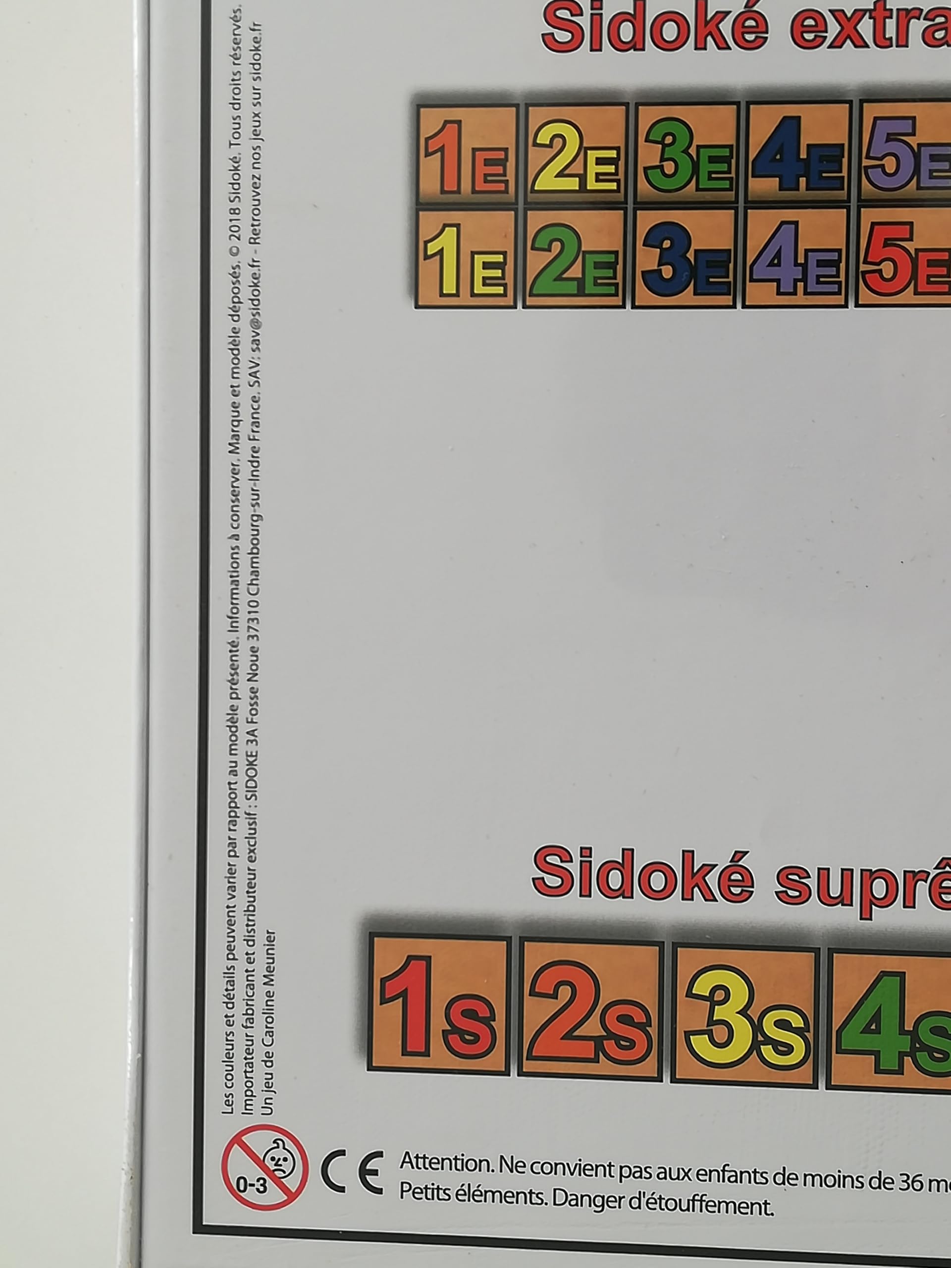 Sidoké Gra planszowa - Gra planszowa - Gra strategiczna i logiczna - Gra rodzinna