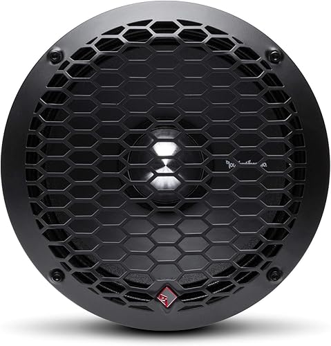 Miniatura 22 de Rockford Fosgate PPS4-6 Punch Pro Single 6.5" Componente 4-Ohm Altavoz de rango medio 100 vatios RMS / 200 vatios pico - Negro