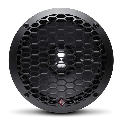 Rockford Fosgate PPS4-8 Punch Pro Single 8" 4-Ohm Single Component Midrange Speaker 125 Watts RMS / 250 Watts Peak - Black