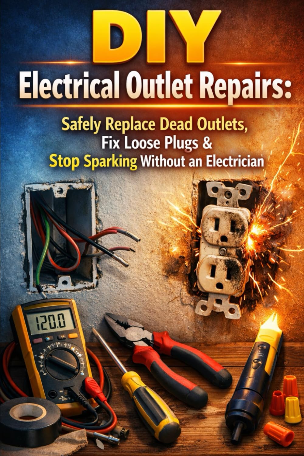 DIY Electrical Outlet Repairs: Safely Replace Dead Outlets, Fix Loose Plugs & Stop Sparking Without an Electrician (The Home Repair Mastery Series)