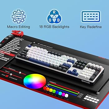 Amazon.co.jp: Redragon K689 有線ガスケット RGB ゲーミング Amazon.co.jp: Redragon K689 有線ガスケット RGB ゲーミング