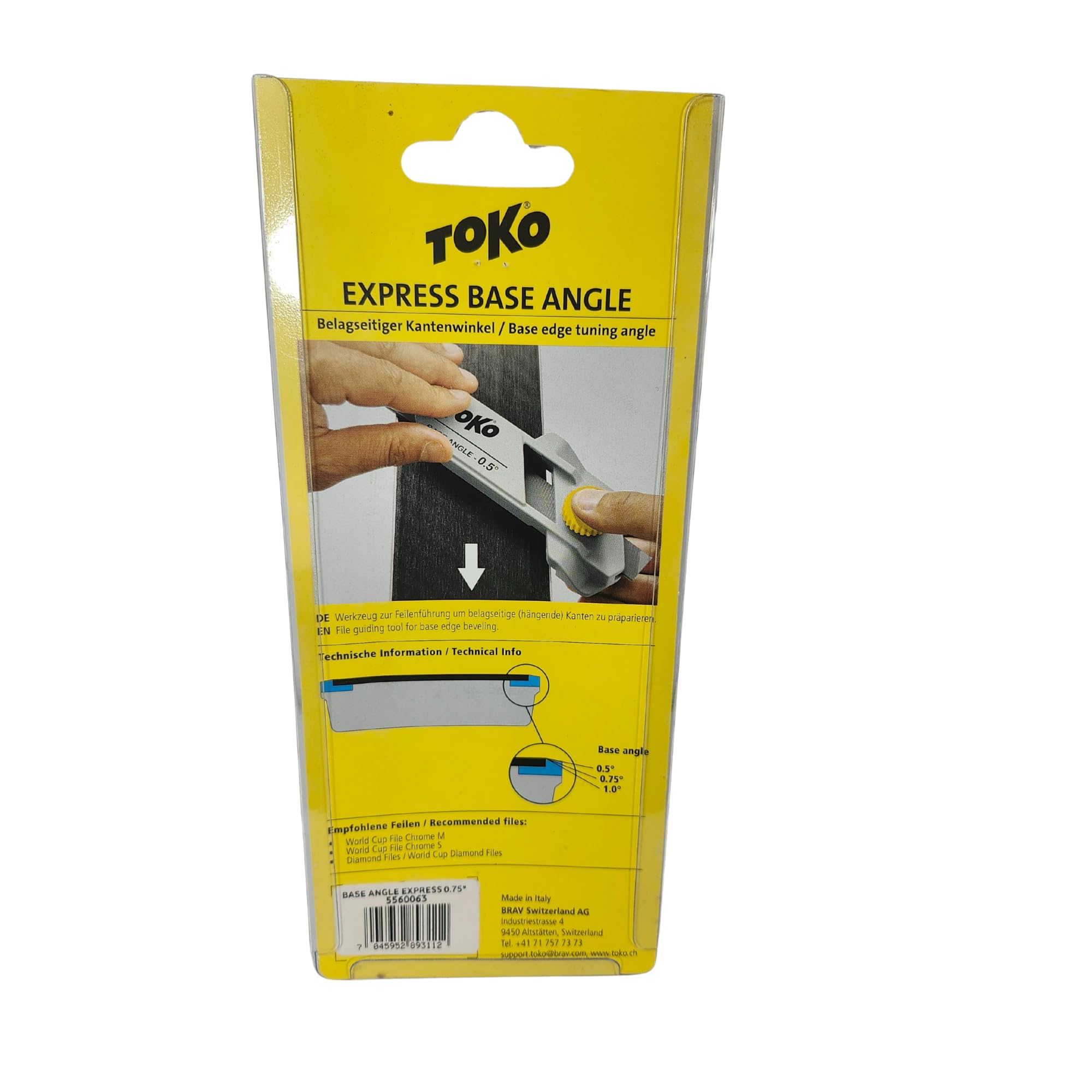 TOKO Angle de Base Express 0,75°
