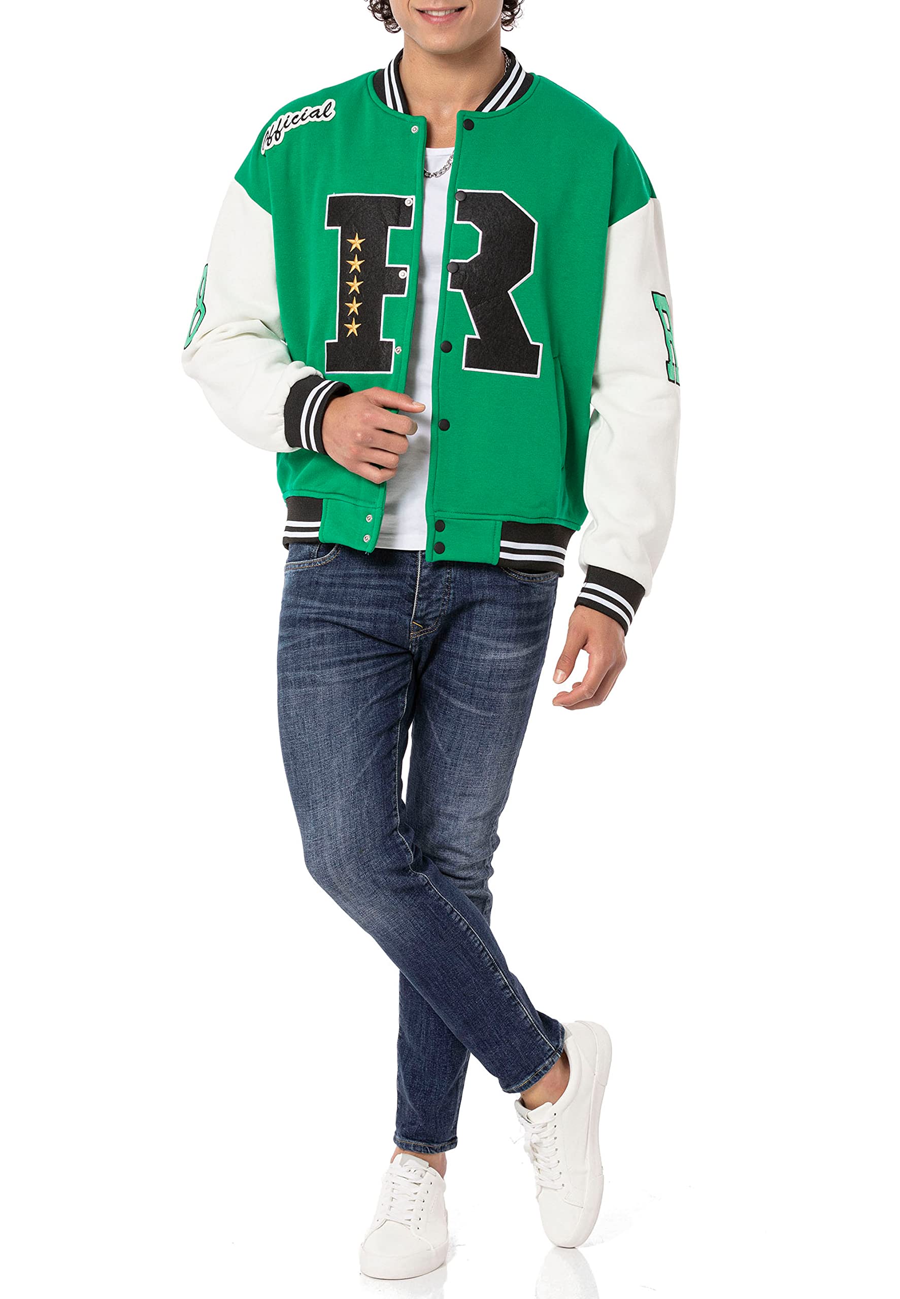 Red Bridge męska kurtka Sweatjack College Sweater