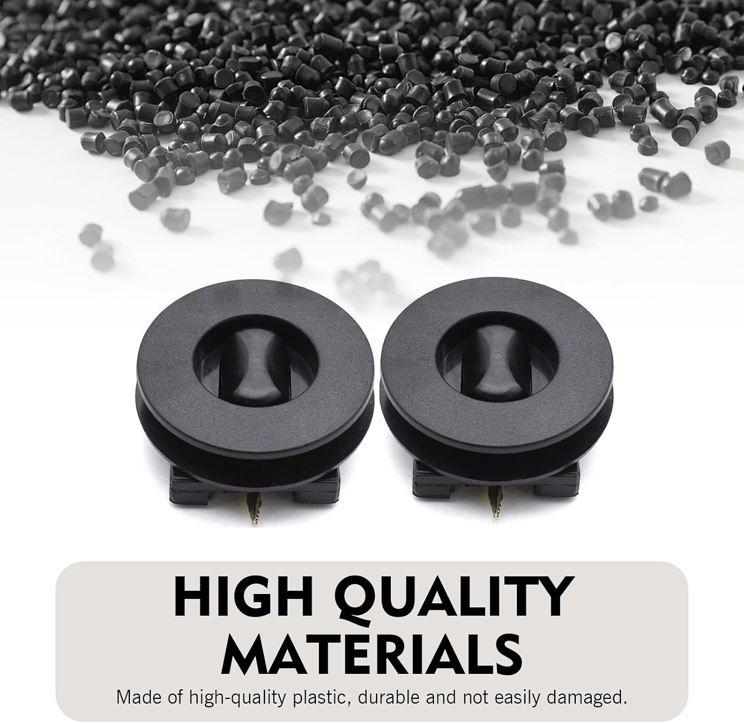4 PCS Car Floor Mat Clips, Safety Anti-slip Carpet Fixing Clips, L-shaped Twist Lock Floor Mat Retainers, Universal Auto Interior Accessories, Universal for Most Cars, SUVs, Trucks (Black)